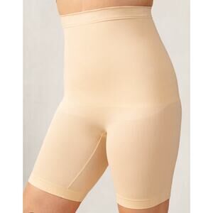 NWT Empetua Shapermint HIGH-WAISTED SHAPER SHORT Nude Beige Tan